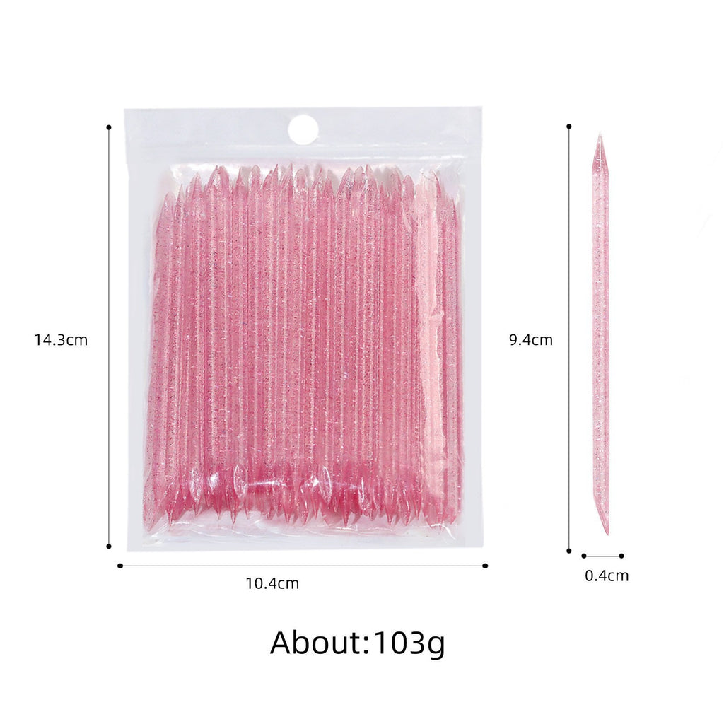 Plastic Crystal Nail Cuticle Stick