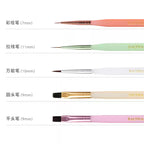 Furit Color Nail Brush Set