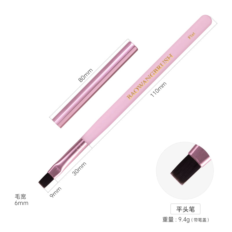 Furit Color Nail Brush Set