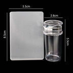 Cartoon DA Nail Stamp Plates With Safety Pad