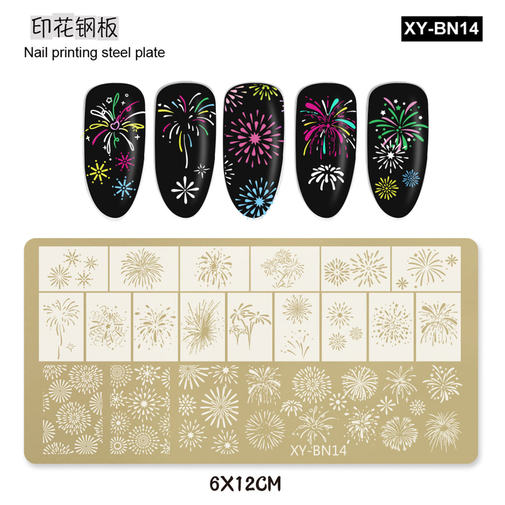 XY-BN Nail Stamp Plates