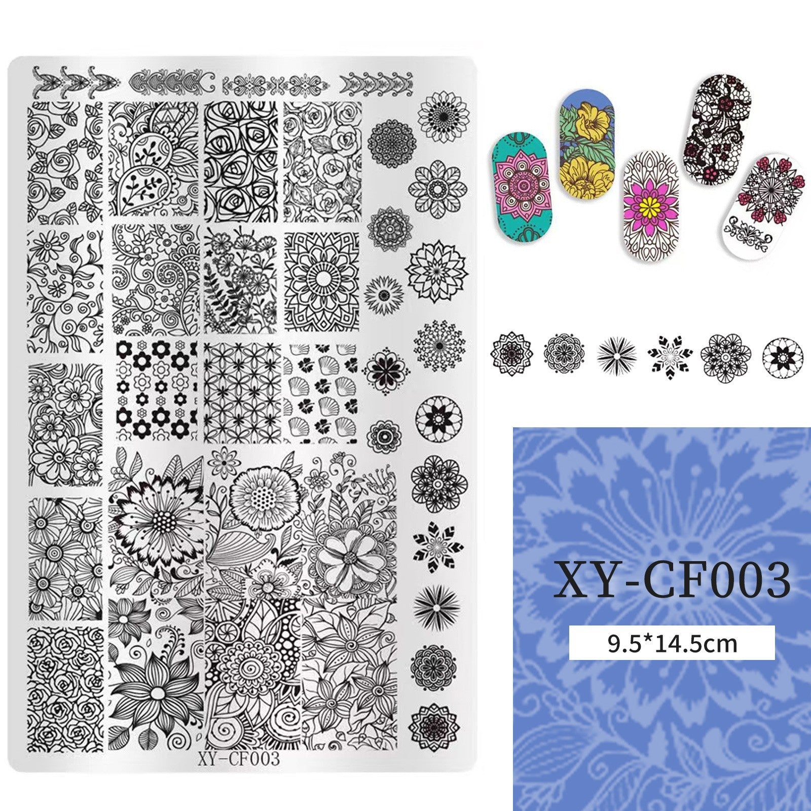 XY-CF Nail Stamp Plates