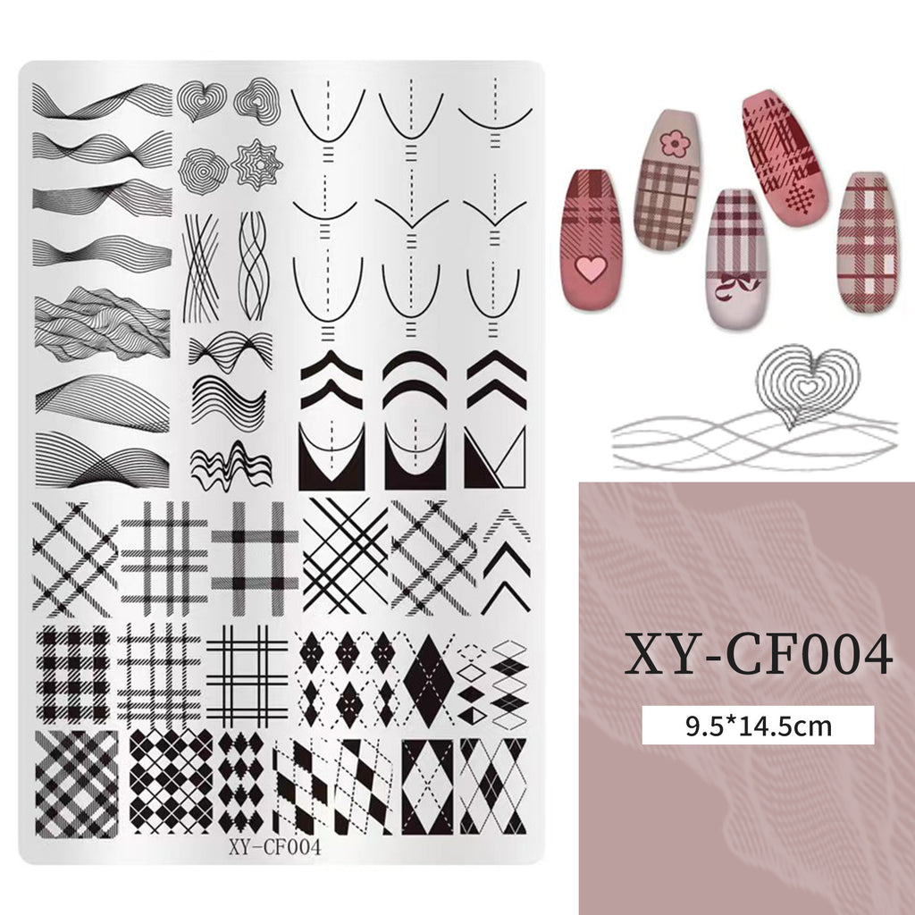 XY-CF Nail Stamp Plates