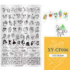 XY-CF Nail Stamp Plates