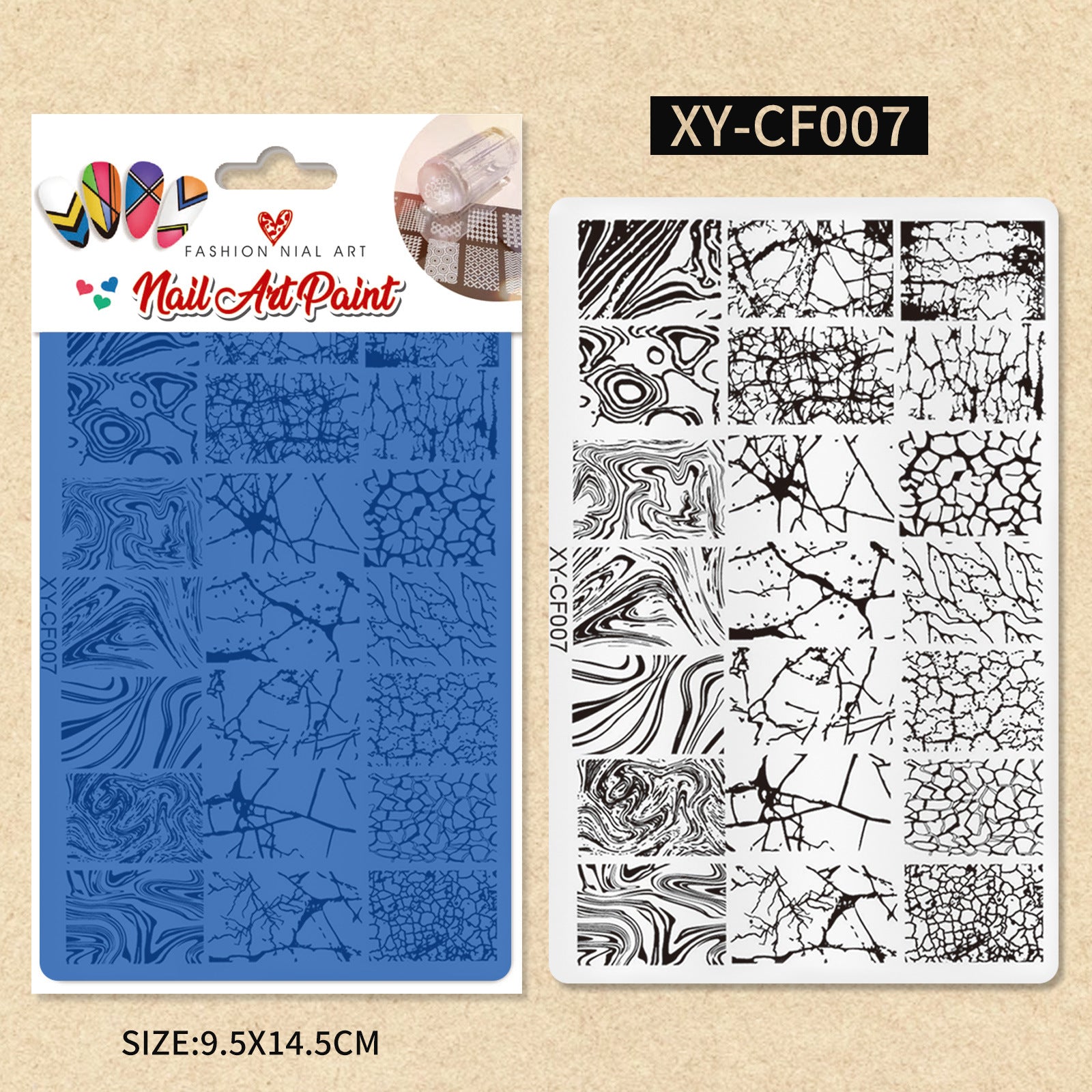 XY-CF Nail Stamp Plates