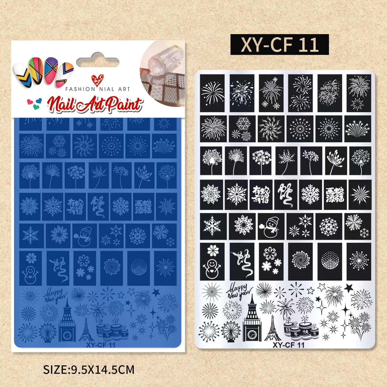 XY-CF Nail Stamp Plates