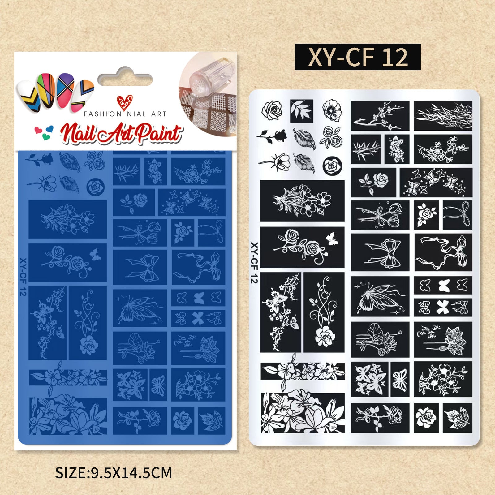 XY-CF Nail Stamp Plates