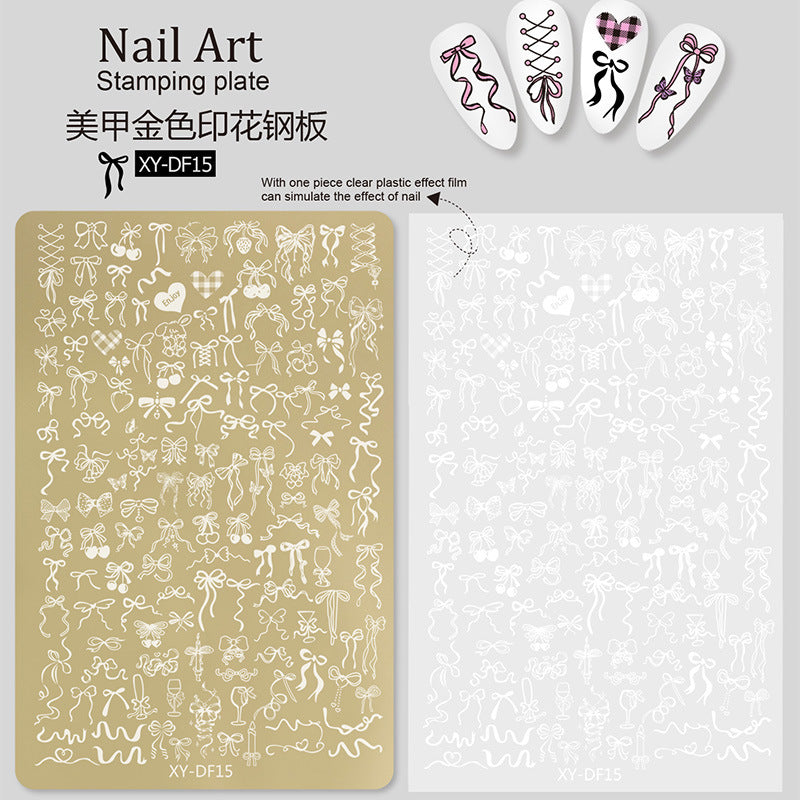 XY-DF Nail Stamp Plates