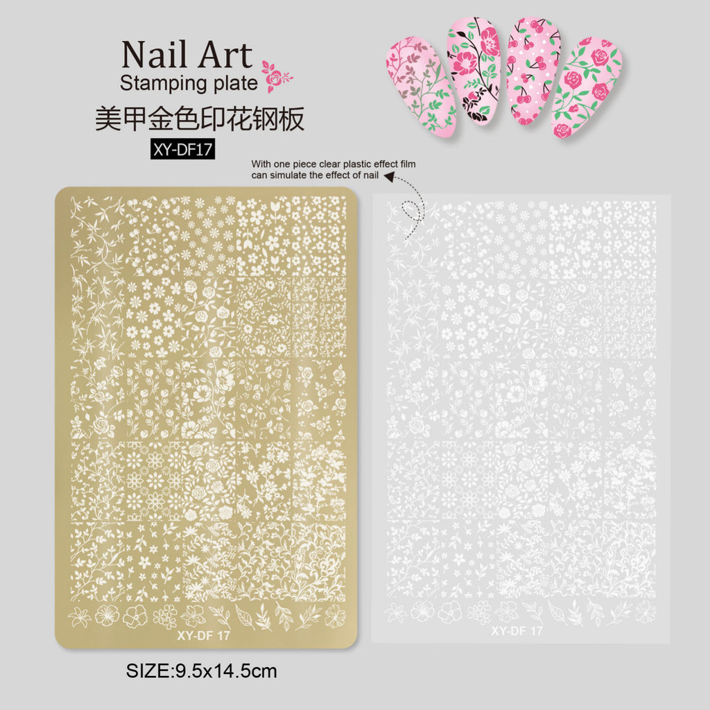 XY-DF Nail Stamp Plates