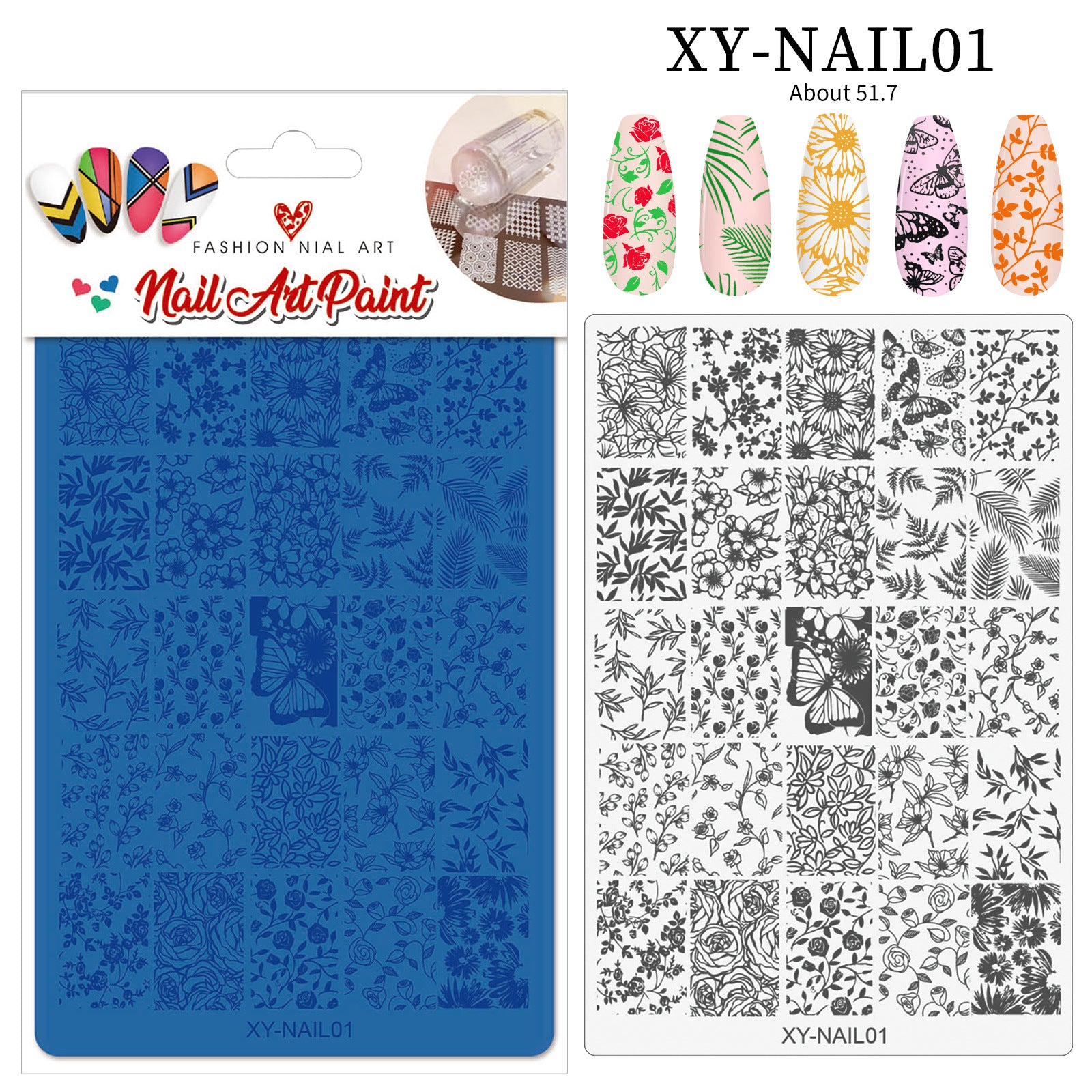 XY-NAIL Nail Stamp Plates