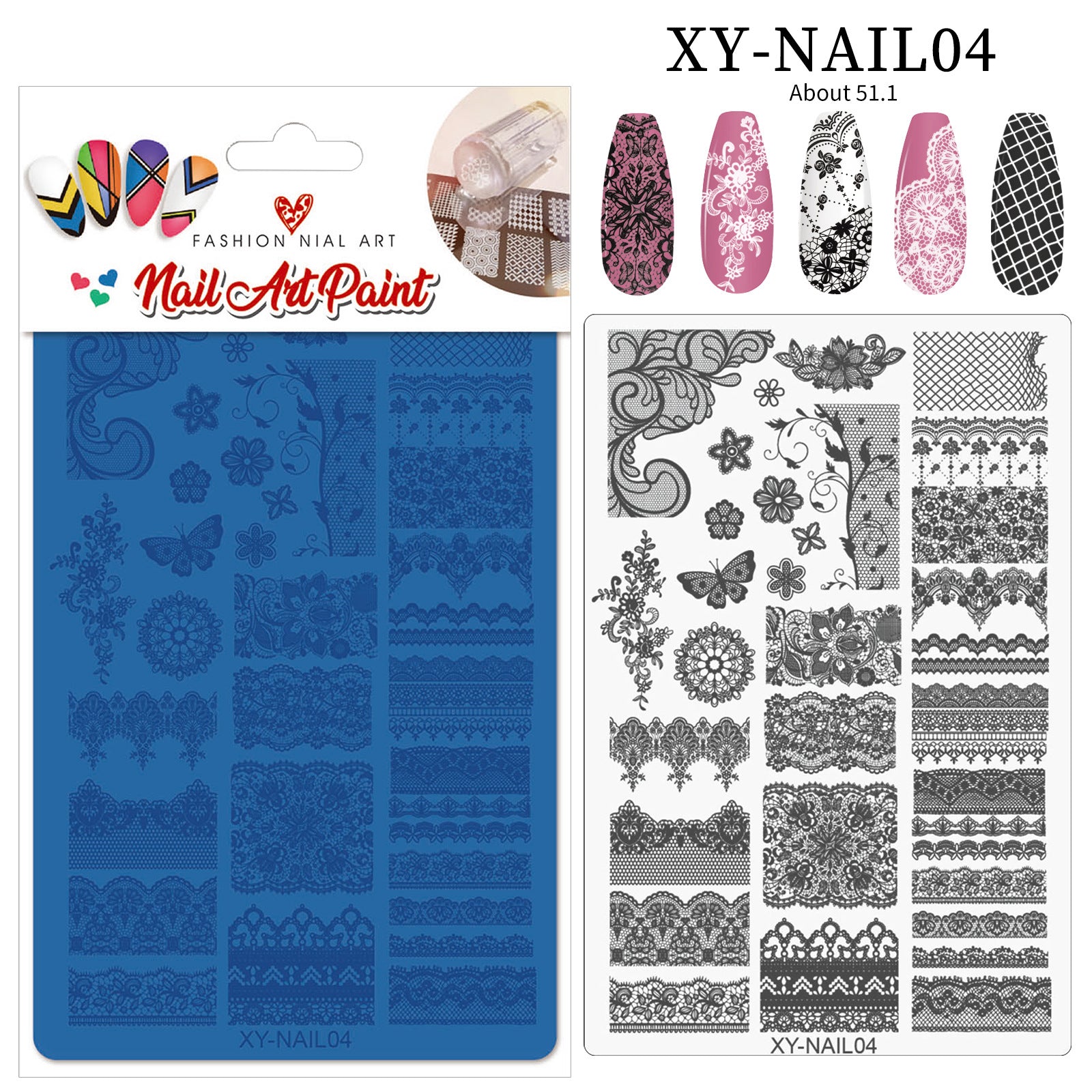 XY-NAIL Nail Stamp Plates