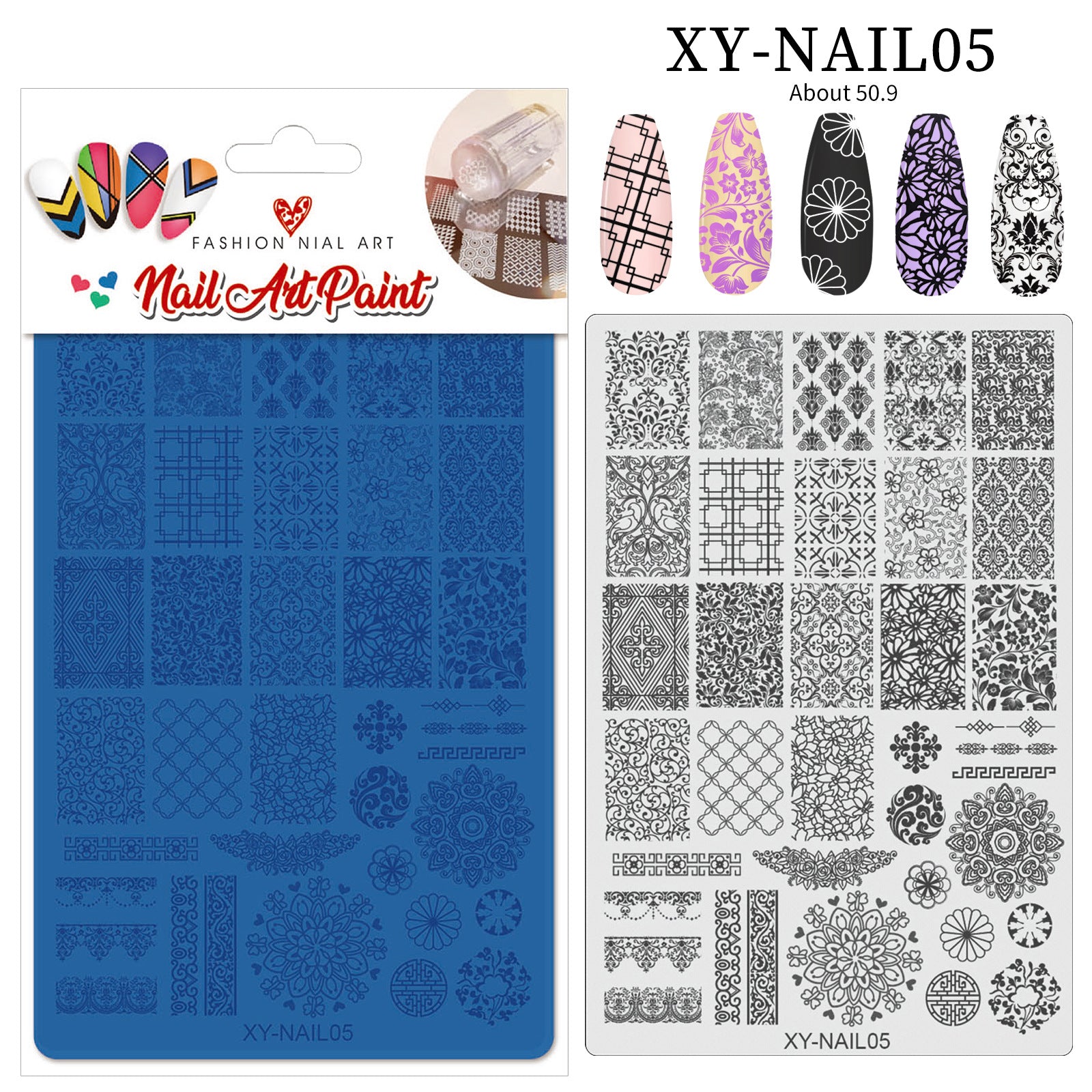 XY-NAIL Nail Stamp Plates