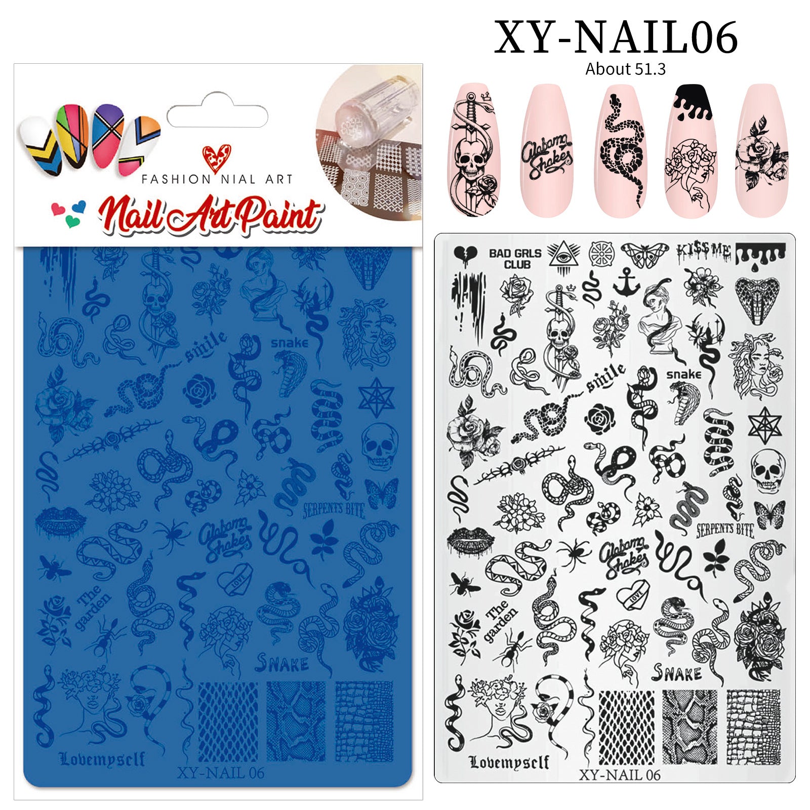 XY-NAIL Nail Stamp Plates