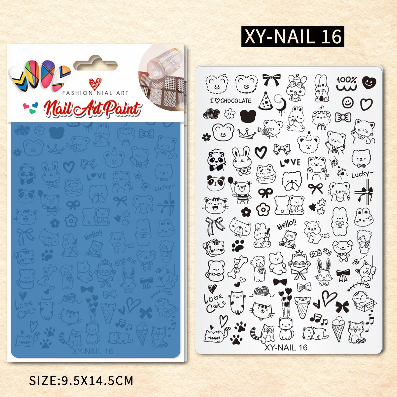 XY-NAIL Nail Stamp Plates