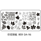 Cartoon DA Nail Stamp Plates With Safety Pad