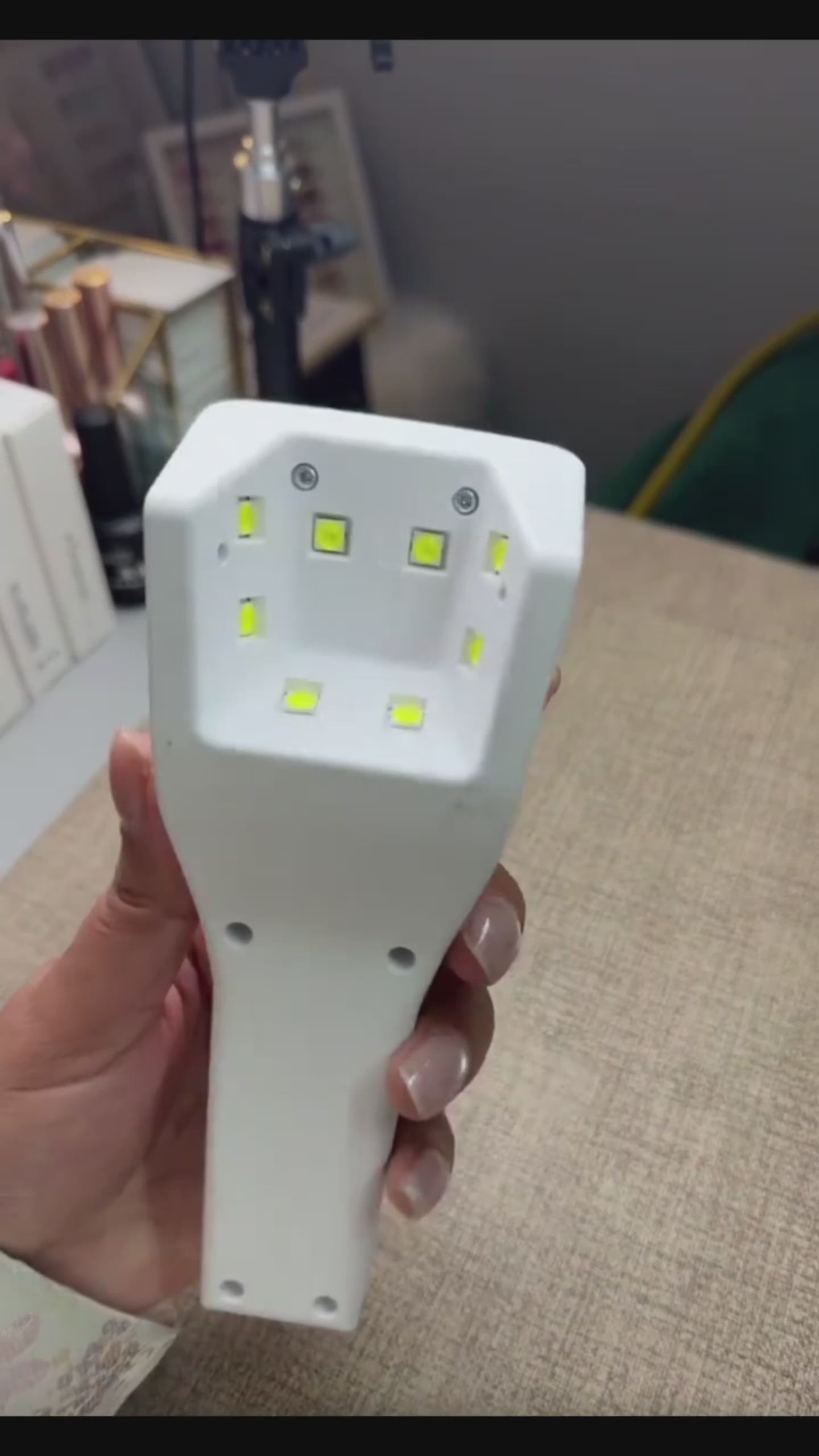 UV Light For Nails Portable Cordless Rechargeable UV Lamp