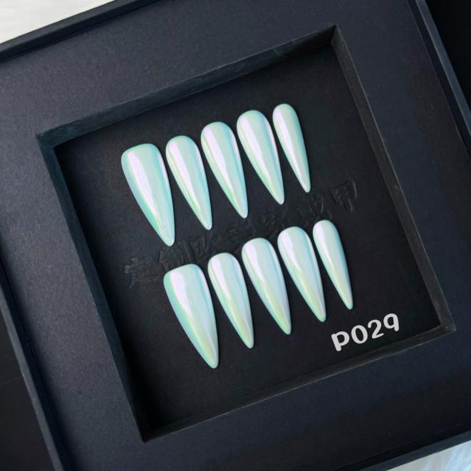 Handmade press on nail P029