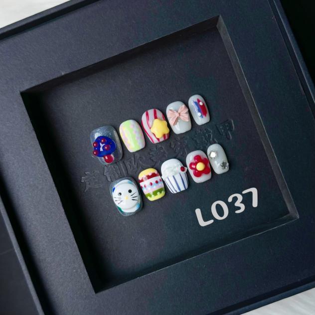 Handmade press on nail L037