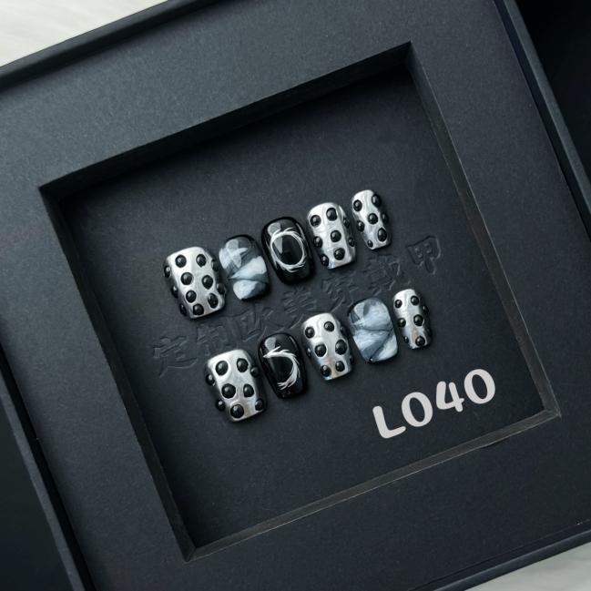 Handmade press on nail L040