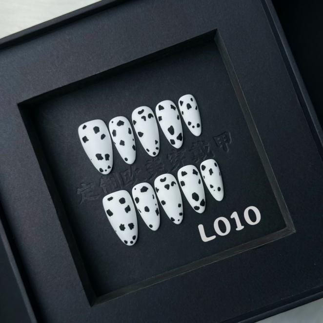 Handmade press on nail L010