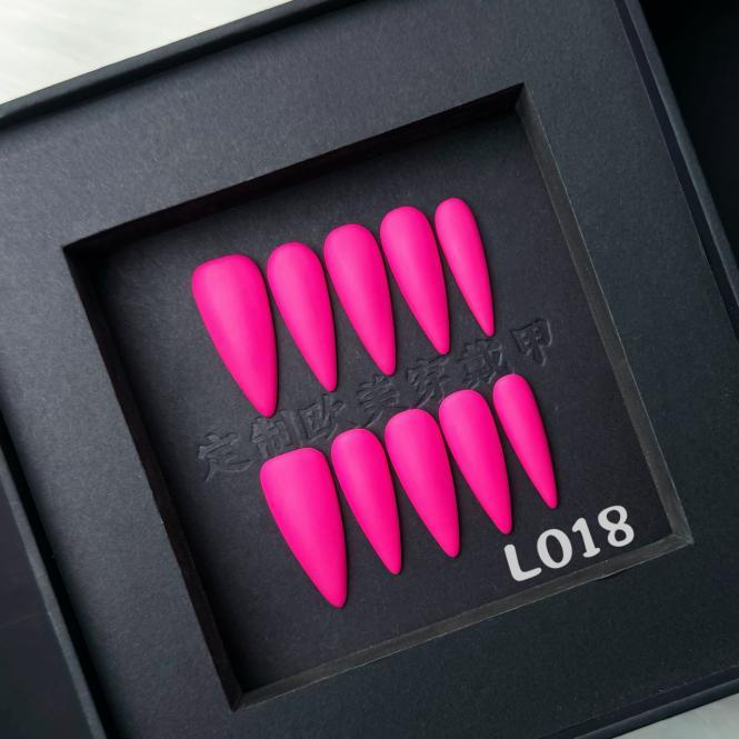 Handmade press on nail L018