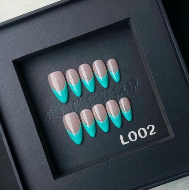 Handmade press on nail L002