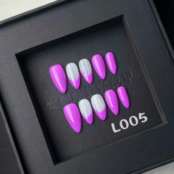 Handmade press on nail L005