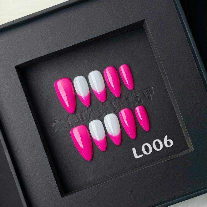 Handmade press on nail L006