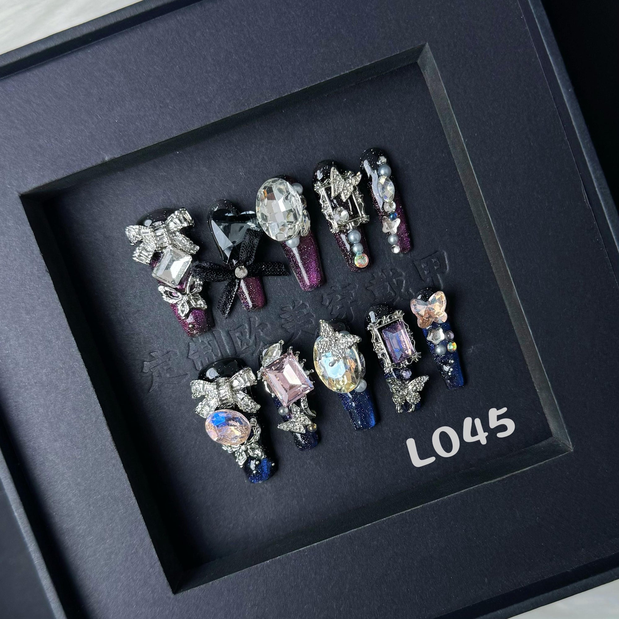 Handmade press on nail L045